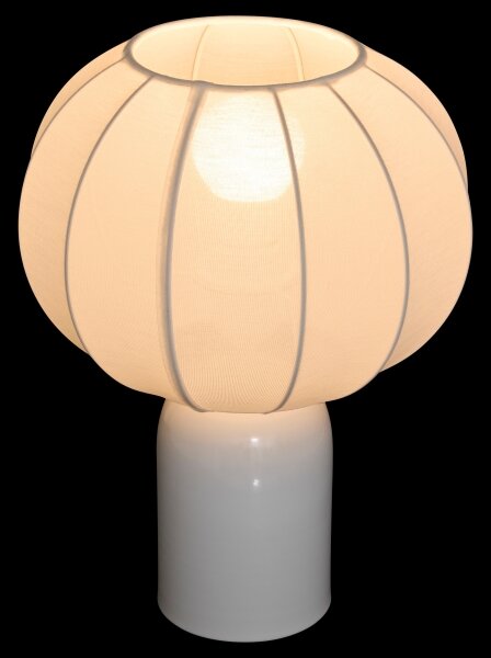 Atmosphera - Lampă de masă TOBIE 1xE27/60W/230V albă