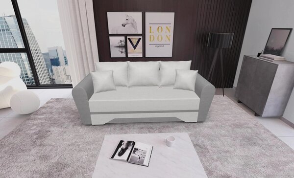 Canapea Extensibilă Atlanta Bonell Mini, Bej Deschis/Gri