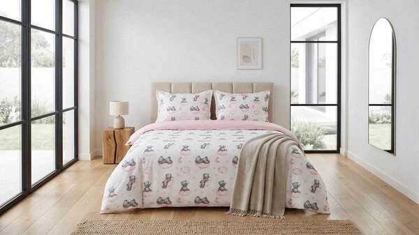 Lenjerie pat Ranforce 100% Cotton Pro (Silk Whisper)