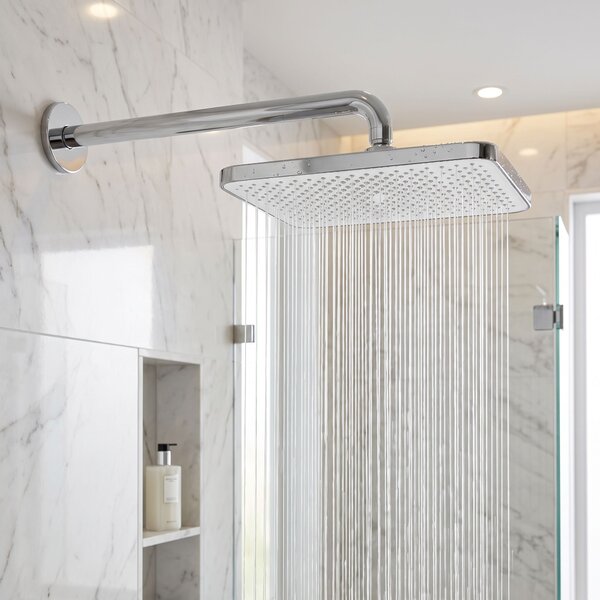 Pălărie de duș dreptunghiulară REA JS-032 Chrome