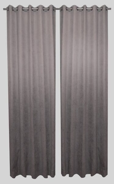 Set draperii Velaria degrade gri, 2x145x250 cm
