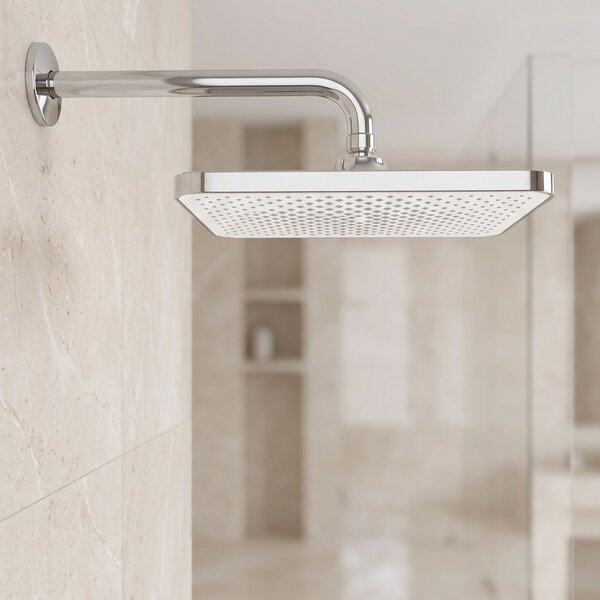 Pălărie de duș dreptunghiulară REA JS-032 Chrome