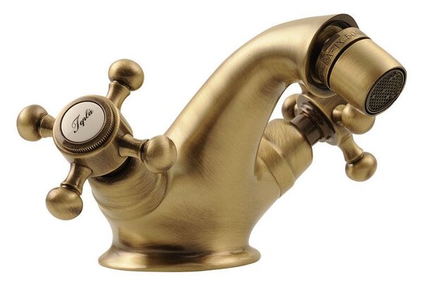 Sapho Sapho, baterie ANTEA pentru bideu cu evacuare, bronz, 3186