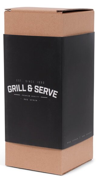 Sort de talie joasa din piele ecologica GRILL AND SERVE, negru
