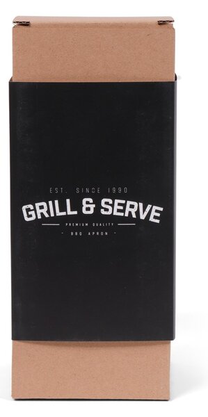 Sort de talie joasa din piele ecologica GRILL AND SERVE, negru
