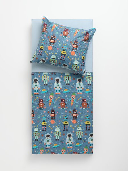Sinsay - Set de lenjerie de pat cu cearceafuri - multicolor