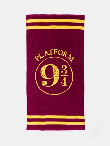 Sinsay - Prosop Harry Potter 70 cm x 140 cm - bordo
