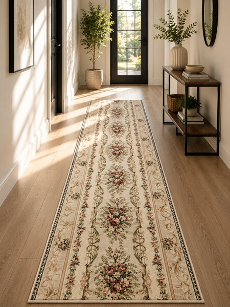 Traversa Covor, Lotos 535, Crem, Latime 80 cm, Diverse Lungimi