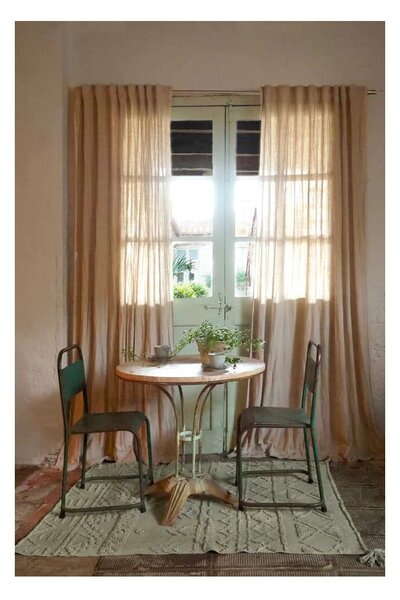 Covor verde deschis lavabil/țesut manual din bumbac 170x240 cm Tribu Olive – Lorena Canals