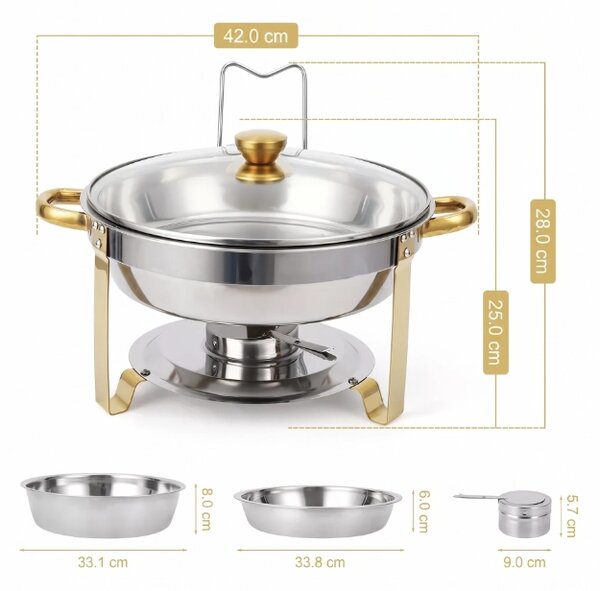 Dinelux™ Vas Pentru încălzire 4,5l