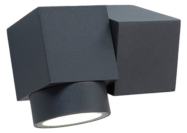 Lampă de Exterior Lucande, LORELLE, Negru, Metal, Modern