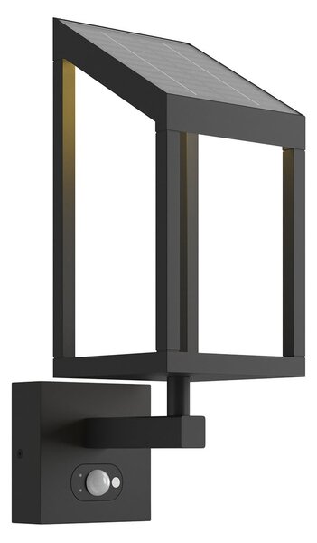 Lampă de Exterior Lucande, Timeo, Negru, Metal, Modern