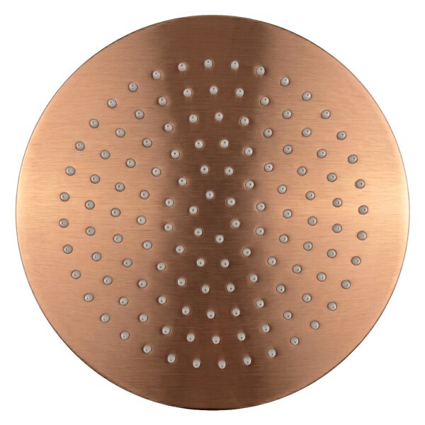 Cap de duș rotund REA JS-P014BRG 25cm Brush Copper