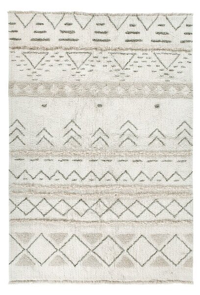 Covor crem lavabil/țesut manual din lână 140x200 cm Lakota Day – Lorena Canals