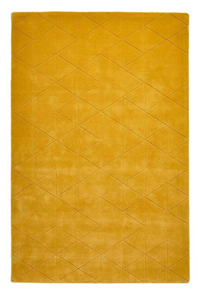 Covor din lână Think Rugs Kasbah, 150 x 230 cm, galben muștar
