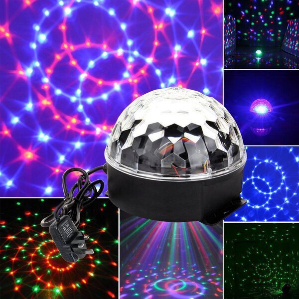 Proiector Disco Led Magic Ball Light cu telecomanda
