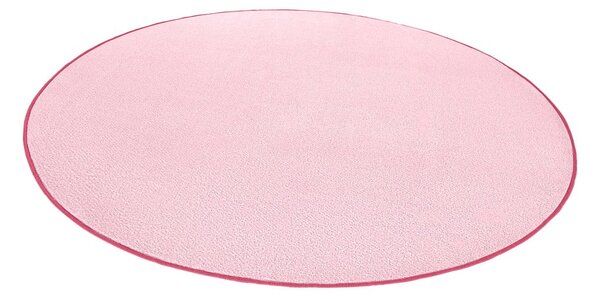 Covor roz deschis rotund ø 133 cm Fancy – Hanse Home