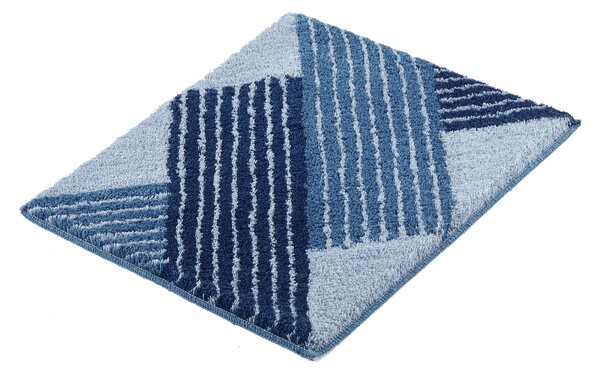 Kleine Wolke Cross covor de baie 65x55 cm dreptunghiular albastru 9181783539