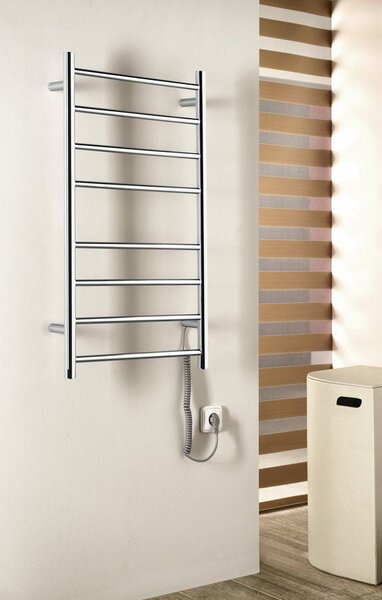 Sapho Redondo încălzitor electric 90x50 cm crom ER220V