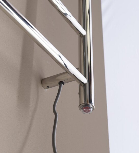 Sapho Redondo încălzitor electric 90x50 cm crom ER220V