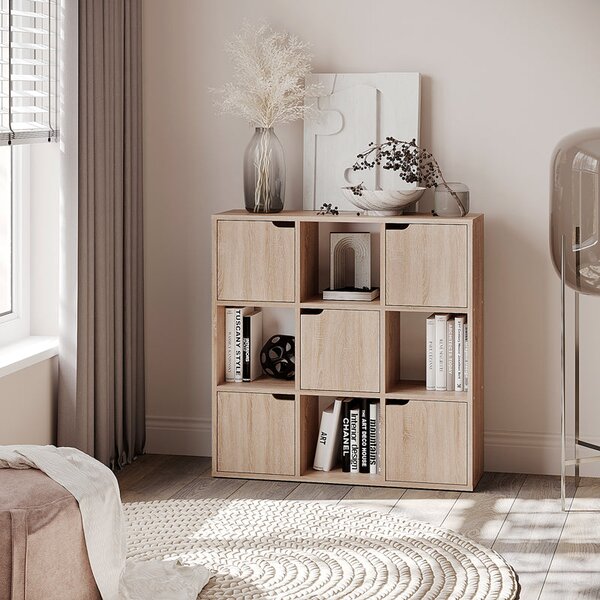Biblioteca Bookel, Diverse culori, 88x28x89 cm