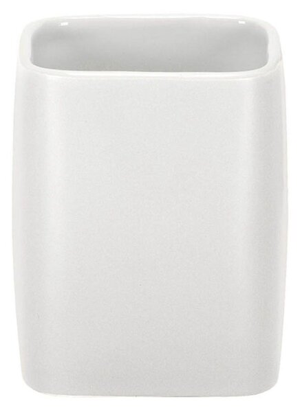 Kleine Wolke Cubic pahar pentru periuta de dinti alb 5066100852