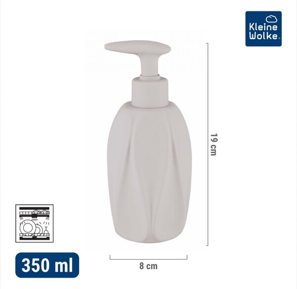 Kleine Wolke Trevi dozator săpun 250 ml ceramică-bej 8684289854