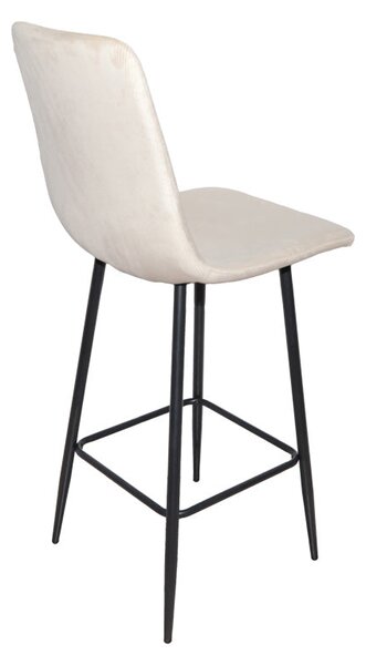 Scaun de bar Grato, textil, diverse culoare, 43x55x114 cm