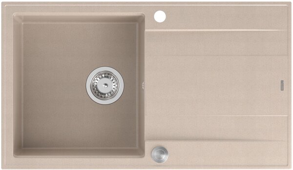 Quadron Evan chiuveta graniteq 86x50 cm bej HCQE8650U2_BS_P2O
