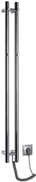 Sapho Papinado încălzitor electric 120x10.9 cm crom ER740