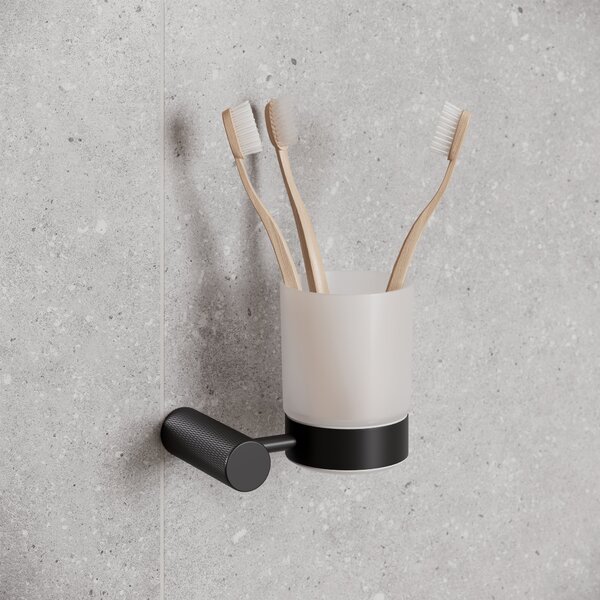 Cersanit Zen pahar pentru periuta de dinti negru S951-901