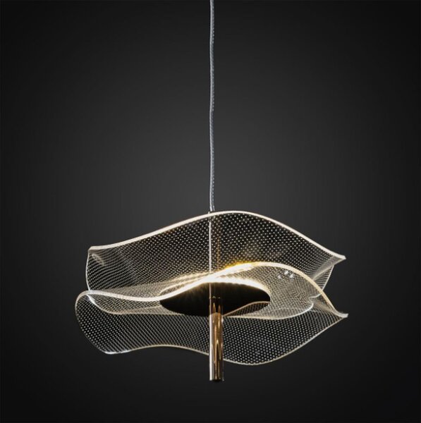 Altavola Design Mariposa lampă suspendată 1x6 W transparent-aur roz LA102/P_3000K