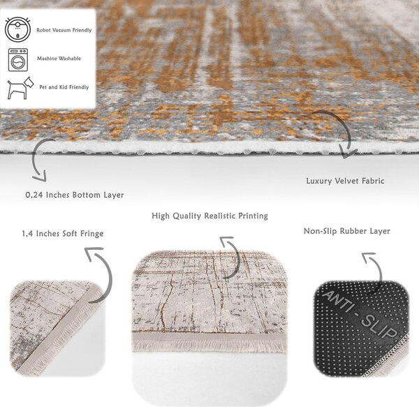 Covor bej 80x150 cm – Mila Home