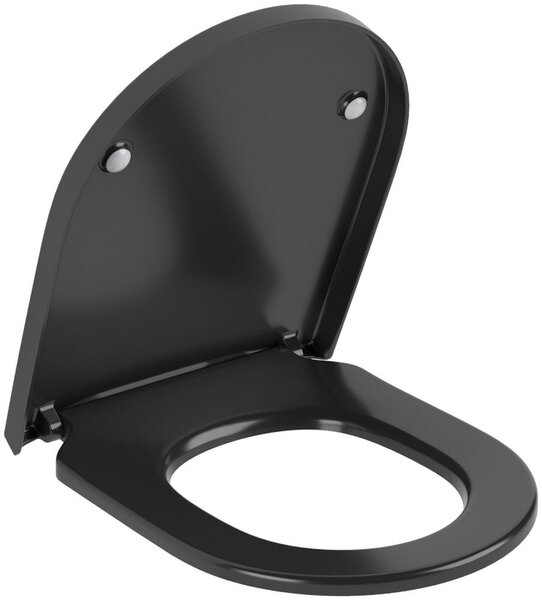 Villeroy & Boch Subway 3.0 capac wc SoftClose negru 8M42S1R7