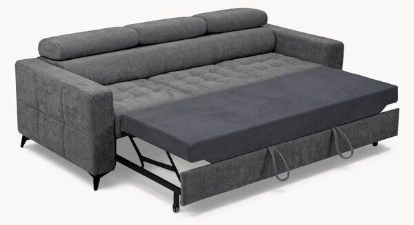 Canapea extensibilă Nardo - chenille gri Vibe 95