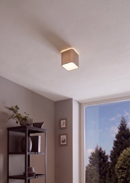 Eglo 99302 - Plafonieră POSADERRA 1xE27/28W/230V