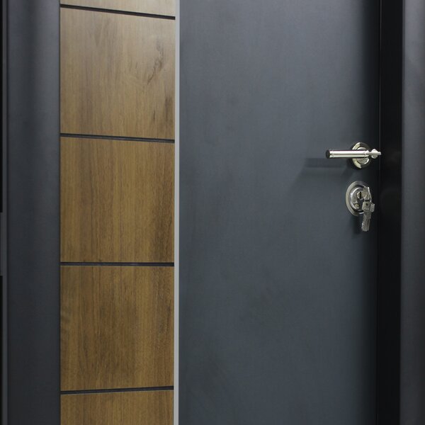 Ușă intrare apartament Klasic 257, 88*201 cm Stânga