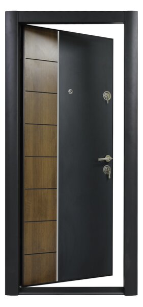 Ușă intrare apartament Klasic 257, 88*201 cm Stânga