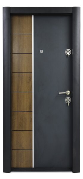 Ușă intrare apartament Klasic 257, 88*201 cm Stânga