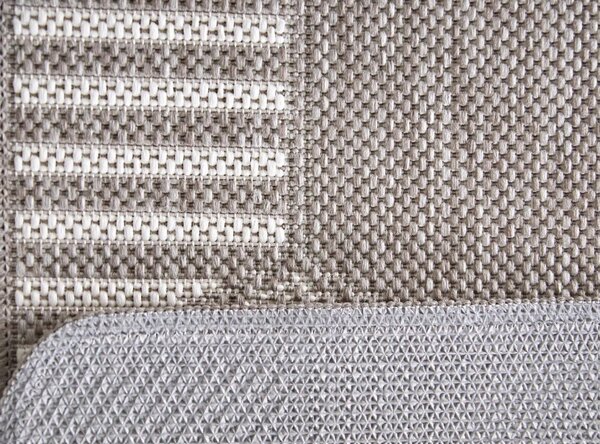 Covor Bucatarie, Flex 19692 111, Crem, Antiderapant Dreptunghi, 75x200