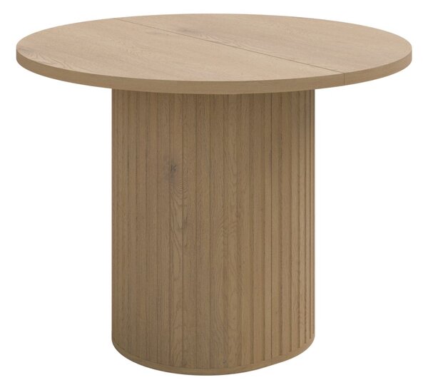 Masă de dining extensibilă Ovalio, stejar cremona (100-188 cm)