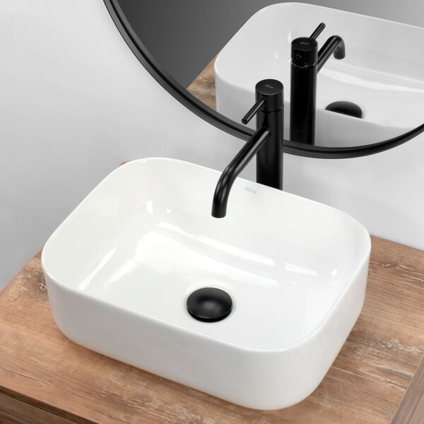 Lavoar pe blat Rea Demi Mini White
