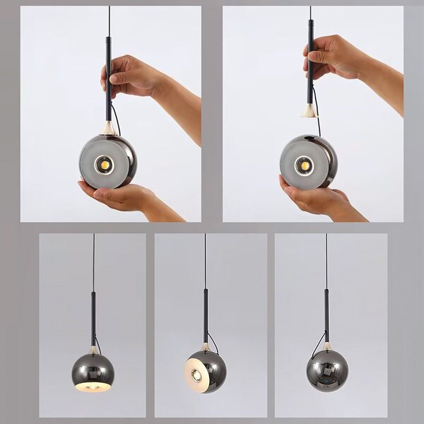 Lampă suspendată LED G086-1CP GOLD