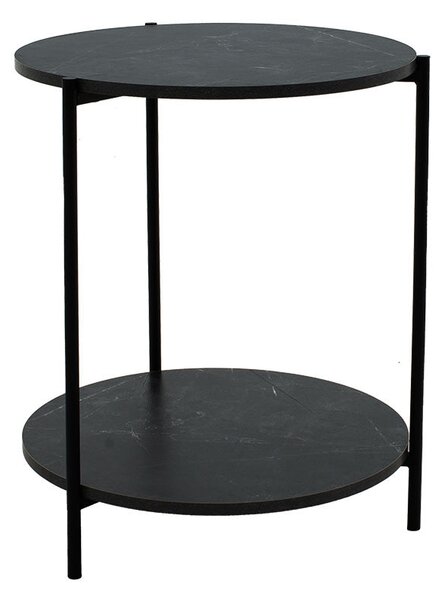 Masuta de cafea Rhythm, negru - negru, D48x60 cm