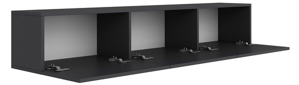 Comoda West, Gri - Alb, 150x32 cm