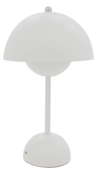 Veioza Creative LED, Alb - Negru, D18x30 cm