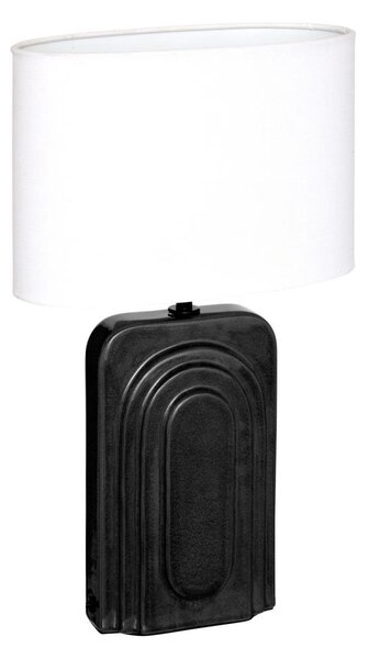 Atmosphera - Lampă de masă MONIA 1xE14/60W/230V negru/alb