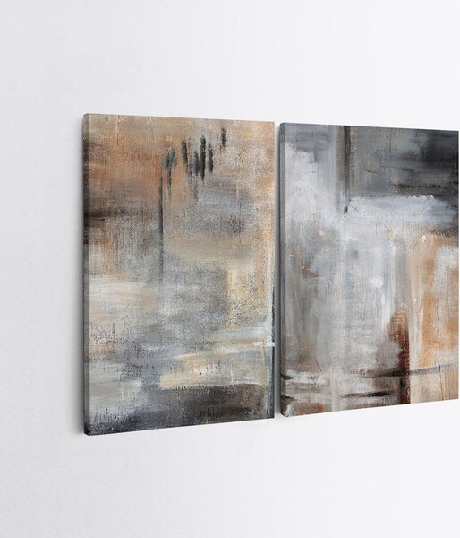 Tablou Canvas (2 bucăți) Antonio 8, Multicolor, 110x70 cm