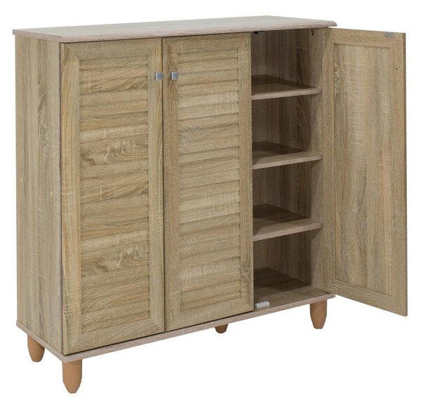 Dulap de pantofi SANTΟ, 16-20 perechi, Diverse culori, 89x34x91 cm