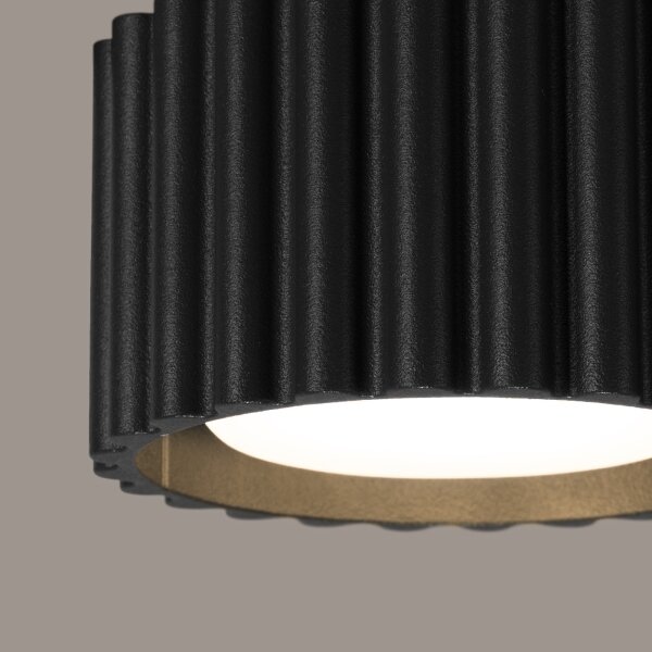 Sollux SL.1787 - Spot AURA 1xGX53/10W/230V, 6 cm, negru